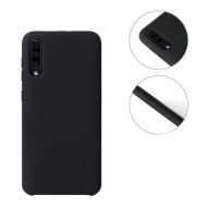 Husa Samsung Galaxy A50 silion+microfibra negru - Img 2