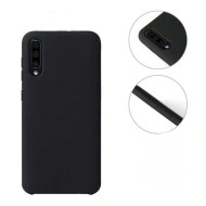 Husa Samsung Galaxy A50 silion+microfibra negru - Img 2