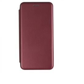 Husa Samsung Galaxy A54, Flip Cover din piele ecologica, suport carduri, Visiniu