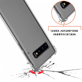 Husa samsung s10 plus antisoc, transparenta, slim