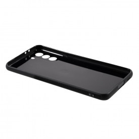 Husa samsung galaxy s21 PLUS negru cabon silicon planetphone