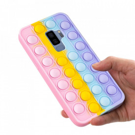 husa antistres multicolor pop up roz SAMSUNG S9 pLUS planetphone 
