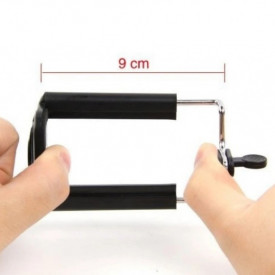 Selfie Stick MonoPod din Aluminiu, Bluetooth, cu telecomanda, 100cm, Universal, Albastru, compatibil IOS si Android - Img 5