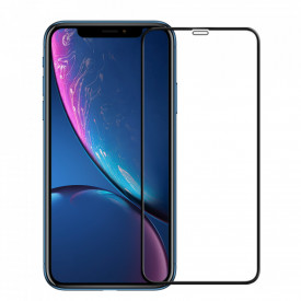 Folie din sticla securizata pentru iphone 11, protectie completa a ecranului si claritate HD