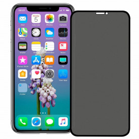Folie protectie din sticla Privacy, iPhone XR, full cover, full glue, case friendly, Premium Quality - Img 2
