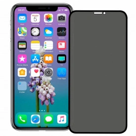 Folie protectie din sticla Privacy, iPhone XR, full cover, full glue, case friendly, Premium Quality - Img 2