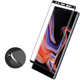 Folie protectie din sticla Samsung Galaxy Note 9, full cover, full glue, lipici pe tot ecranul, case friendly, 3D - Img 4