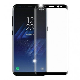 Folie protectie din sticla Samsung Galaxy S8 Plus, full cover, full glue, lipici pe tot ecranul, case friendly, 3D - Img 3