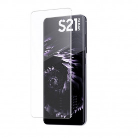 Folie Sticla Cu Gel Nano si lampa UV Samsung Galaxy S21 Ultra