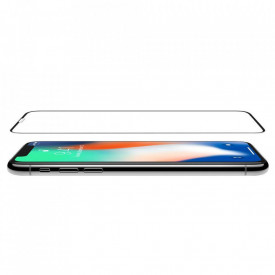Folie sticla iPhone X/Xs pe tot ecranul, Full Glue - Img 5