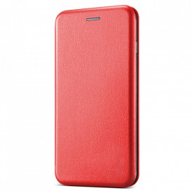 Husa Flip Cover din piele ecologica Samsung Galaxy S20 FE, Rosu, suport carduri