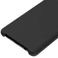 Husa iPhone 7 silicon+microfibra Negru - Img 2