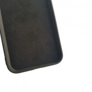 Husa iPhone X, iPhone 10, iPhone XS, iPhone 10S, ultra slim, silicon, cu interiorul din microfibra, Negru - Img 3