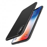 Husa iPhone X Max ultra slim silicon Negru