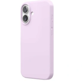 Husa protectie iPhone 16, slim, silicon Mov cu interior din microfibra, protectie camera, protectie ecran, ISAG
