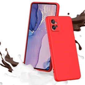 Husa protectie pentru Motorola Moto G32, slim, silicon Rosu cu interior din microfibra, protectie camera, protectie ecran - Img 5