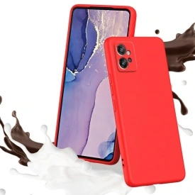 Husa protectie pentru Motorola Moto G32, slim, silicon Rosu cu interior din microfibra, protectie camera, protectie ecran - Img 5