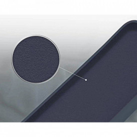 husa bleumarin SAMSUNG A13 4G silicon si catifea planetphone