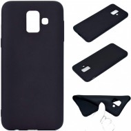 Husa Samsung Galaxy A6, ultra slim silicon Negru