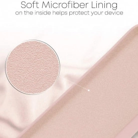 Husa Samsung Galaxy S9 Plus, ultra slim silicon si interior din microfibra, Roz - Img 3