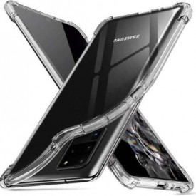 HUSA SILICON TRANSPARENT antisoc colturi SAMSUNG S20 ULTRA  PLANETPHONE 