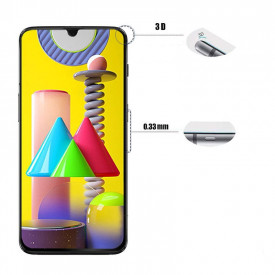 Folie protectie din sticla Samsung Galaxy A41, fullsize - Img 2