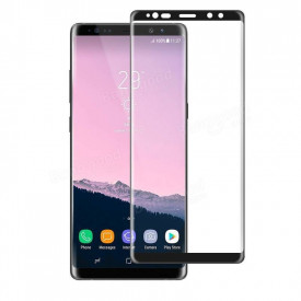 Folie protectie din sticla Samsung Galaxy Note 8, full cover, full glue, lipici pe tot ecranul, case friendly, 3D - Img 2