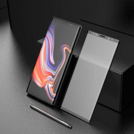 Folie protectie din sticla Samsung Galaxy Note 9, full cover, full glue, lipici pe tot ecranul, case friendly, 3D - Img 5
