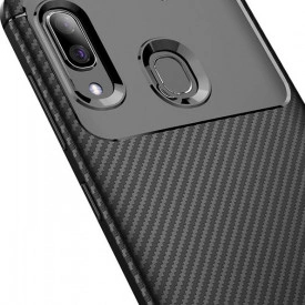 HUSA ANTISOC SAMSUNG A20E CARBON SILICON NEGRU PLANETPHONE