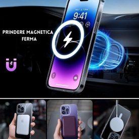 husa iphone 16 pro magsafe transparenta planetphone