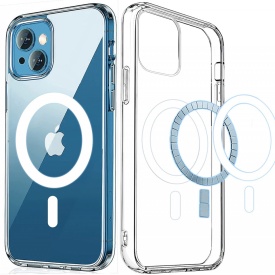 husa magsafe iphone 14 planetphone transparent silicon 3