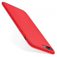 Husa iPhone 8 Plus, ultra slim silicon Rosu - Img 2
