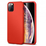 Husa iPhone XI Pro, iPhone 11 Pro ultra slim silicon Rosu