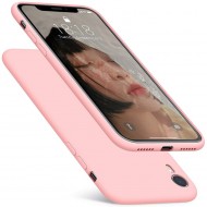 Husa iPhone XR, ultra slim silicon Roz