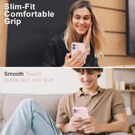 Husa protectie pentru iPhone 11, slim, silicon Roz cu interior din microfibra, protectie camera si Personalizare Unica cu Numele Maria - Img 6