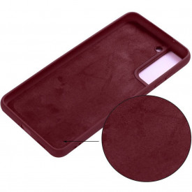 husa samsung s21 fe visiniu catifea planetphone 4