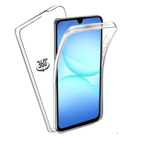Husă Samsung A15 – 360° față-spate, protecție completă, slim, transparentă