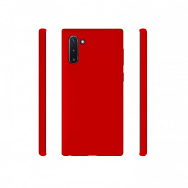 husa silicon catifea rosu samsung galaxy note 10 planetphone