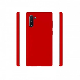 husa silicon catifea rosu samsung galaxy note 10 planetphone