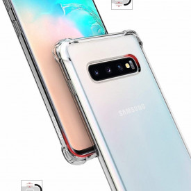 Husa samsung s10 plus antisoc, transparenta, slim