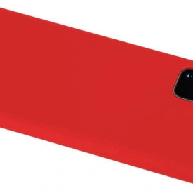 Husa Samsung Galaxy S20 Plus, ultra slim silicon si microfibra, Rosu - Img 3
