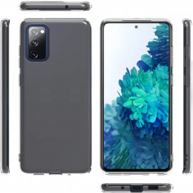 Husa silicon Diamond Clear, Samsung Galaxy S20 FE, slim din silicon transparent - Img 4