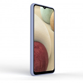 husa silicon catifea mov samsung galaxy A42 planetphone