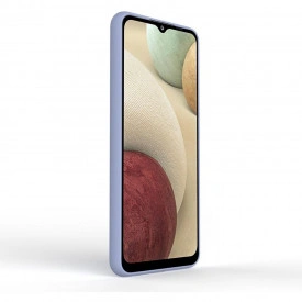 husa silicon catifea mov samsung galaxy A42 planetphone