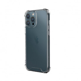 Husa slim transparenta Apple iPhone 13 Pro Max, antisoc, colturi intarite, silicon antialunecare