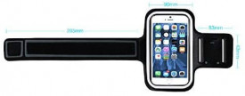 Husa telefon tip banderola pentru alergat, Neagra - Img 4