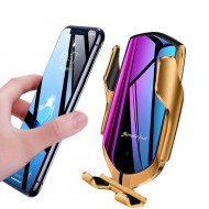 Incarcator auto Wireless fast charger, suport telefon - Img 5