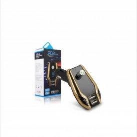 Modulator auto FM, car kit bluetooth, transmitator FM, Transmitator Bluetooth wireless, adaptor FM, modulator muzica Handsfree Mp3 Player, audio USB, design elegant, Auriu - Img 6