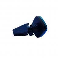 Suport auto cu magnet pentru telefon sau tableta, 360 de grade, montaj pe grilele de ventilatie a masinii, universal, negru cu albastru - Img 3