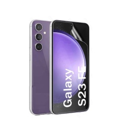 Folie de protectie din silicon Samsung Galaxy S23 FE, folie maleabila perfect fit